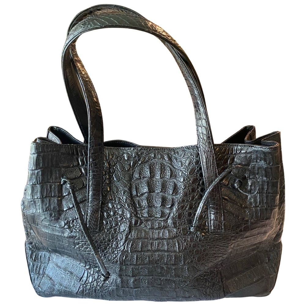 Eileen Kramer crocodile shoulder bag. EUC